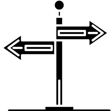 özet biçiminde yön ok yönü simgesi