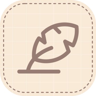 Ağaç simgesinin vektör illüstrasyonu