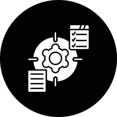 seo modern simgesinin vektör illüstrasyonu