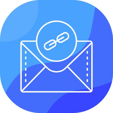 zarf e- posta simgesi vektör illüstrasyonu