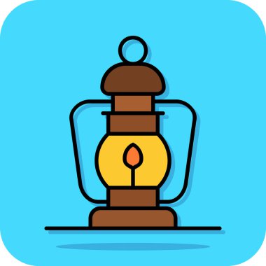 bir fener vektör çizim