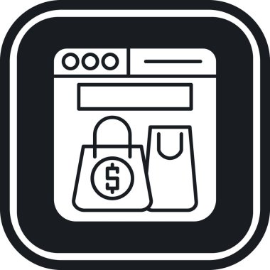 para simgesi vektör illüstrasyonu