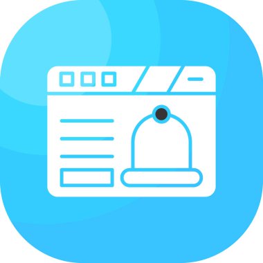 Rozet vektörü renk simgesi