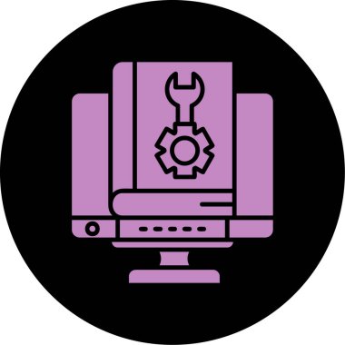 seo modern simgesinin vektör illüstrasyonu