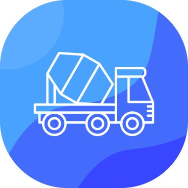 vektör kamyon web simgesi