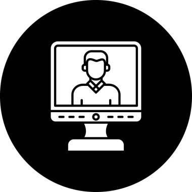 seo modern simgesinin vektör illüstrasyonu