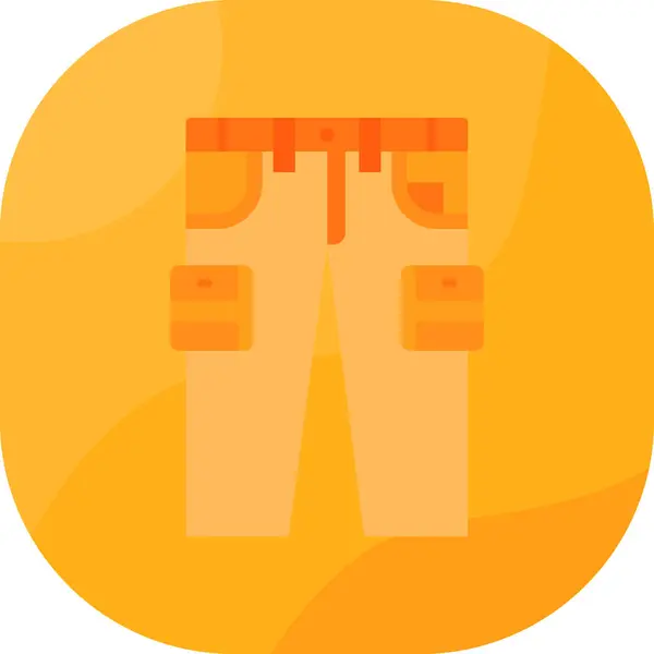 Kış mevsiminde bir adamın vektör çizimi