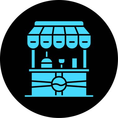 kahve makinesi ikon vektör illüstrasyonu