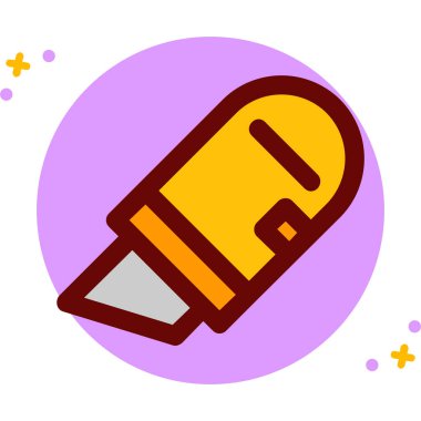 Boya fırçası. Basit tasarım