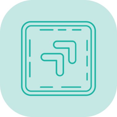 Fransa 'nın yeşil çizgi haritası beyaz arkaplanda izole edildi. vektör illüstrasyonu