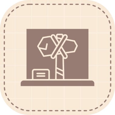 seo modern simgesinin vektör illüstrasyonu