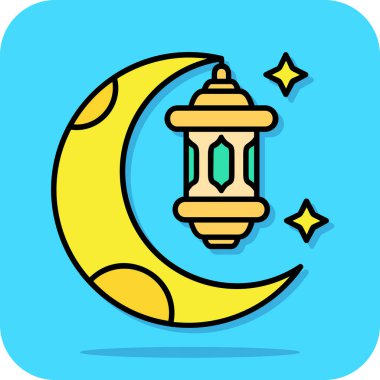 ramadan kareem lamba vektör çizimi tasarımı