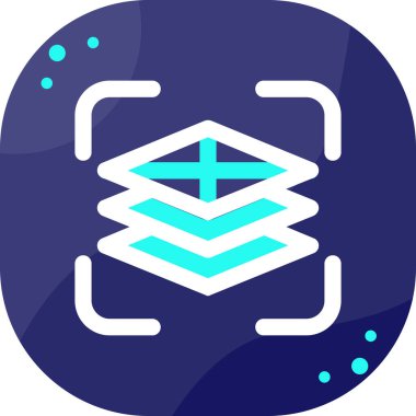 Mavi arkaplanda işaretlenmiş ok simgesi var. vektör illüstrasyonu