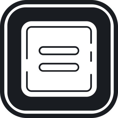 Modern bir simgenin vektör illüstrasyonu