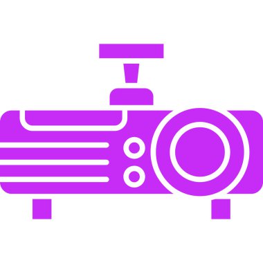 Kamera simgesi, vektör illüstrasyon tasarımı