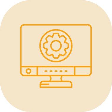 vektör bilgisayar simgesi illüstrasyonu