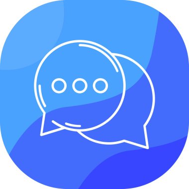 konuşma balonu ikonu vektör illüstrasyon tasarımı