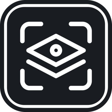 Modern b simgesinin vektör illüstrasyonu