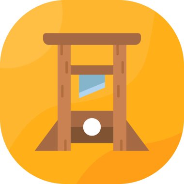 Lunapark eğlence simgesi düz stil