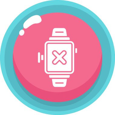 Modern simge, vektör illüstrasyonunu izle