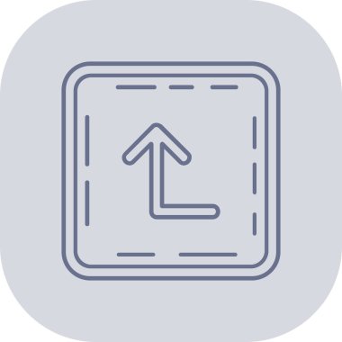 ok simgesi vektör illüstrasyonu