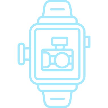 kamera vektör simgesi modern basit illüstrasyon