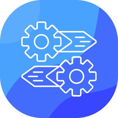 Ayarlama. Web simgesi basit illüstrasyon