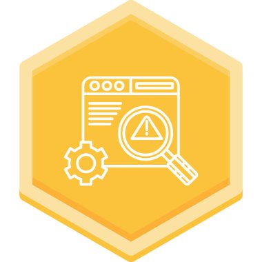 seo modern simgesinin vektör illüstrasyonu