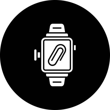 smartwatch simge vektör çizimi