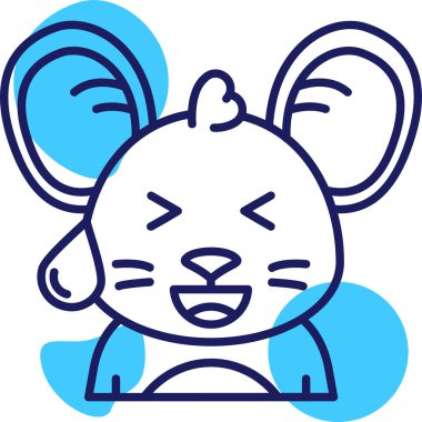 Fare simgesi, vektör illüstrasyon tasarımı