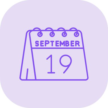 Takvim simgesinin tasarımı