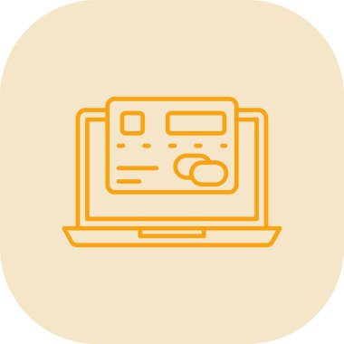 Web renk simgesi. Vektör çizim