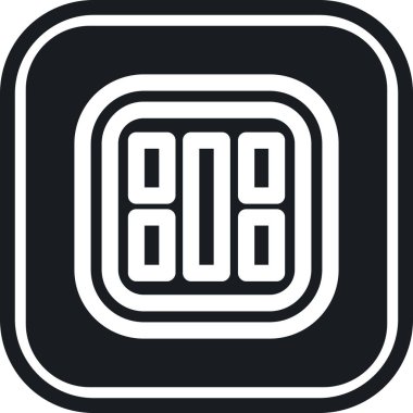 Modern b 'nin vektör illüstrasyonu eksik simgesi