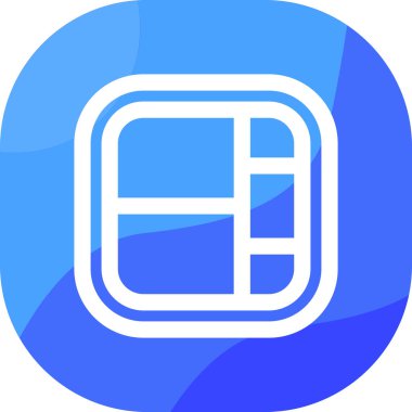 Modern b 'nin vektör illüstrasyonu eksik simgesi