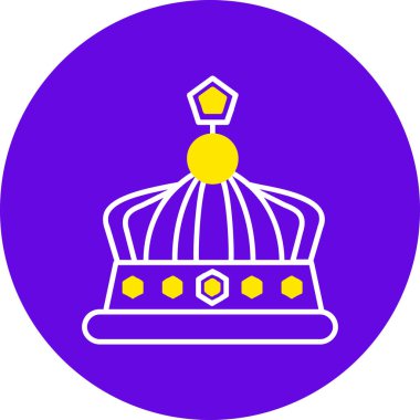 Karnaval. Web simgesi basit illüstrasyon