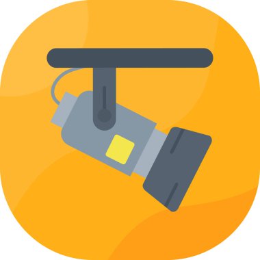 kamera fotoğrafçılık simgesi düz stil