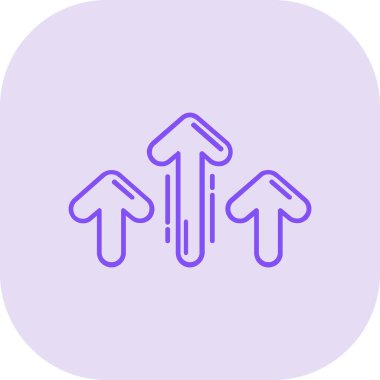 Ok. Web simgesi vektör illüstrasyonu