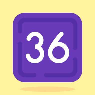 4 numaralı simge tasarımı.