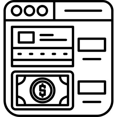 para web simgesi basit tasarım