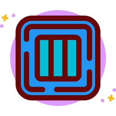 Tasarımınız için bir arkaplanın vektör illüstrasyonu