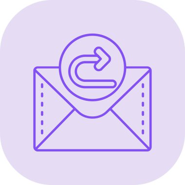 Posta simgesinin vektör illüstrasyonu