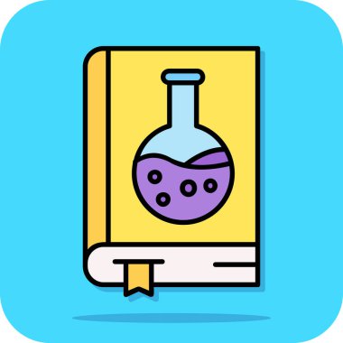 test tüp vektör simgesi