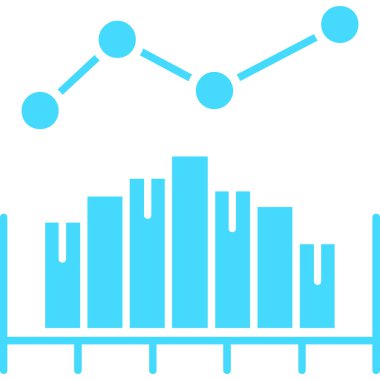 grafik grafik simgesi düz biçimli