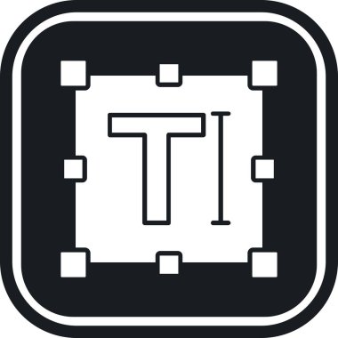 Modern b 'nin vektör illüstrasyonunda müziğin eksik simgesi