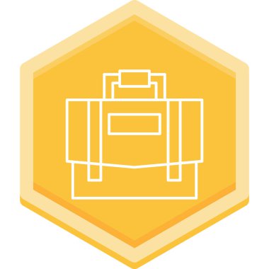 Bir kamera simgesinin vektör illüstrasyonu