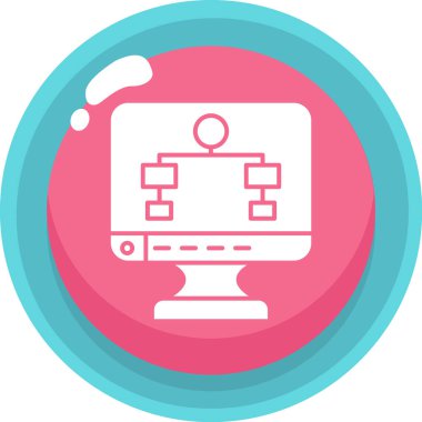 Yapı simgesi işaret vektör illüstrasyonu