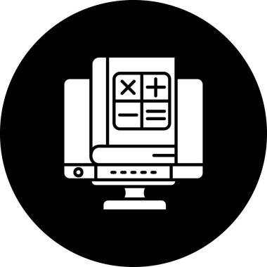 çapraz simge, vektör illüstrasyonlu dizüstü bilgisayar