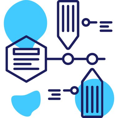 seo modern simgesinin vektör illüstrasyonu