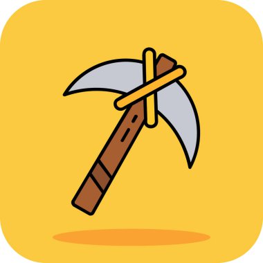 Modern balta simgesinin vektör çizimi