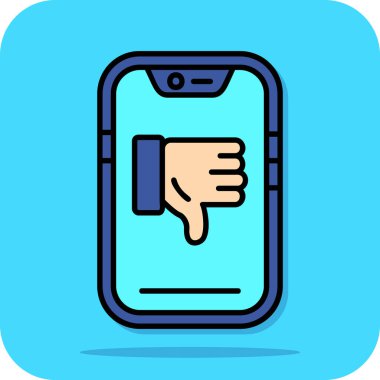 Sosyal medya vektör illüstrasyonlu akıllı telefon